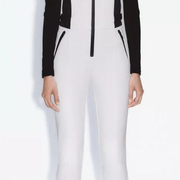 Zara White & Black Ski Suit Size Large NWT - Picture 3 of 11